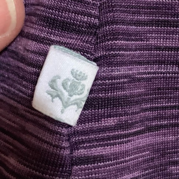 Lady Hagan Essentials Athletic Sleeveless Collar V-Neck Purple Size XS. - Picture 4 of 9